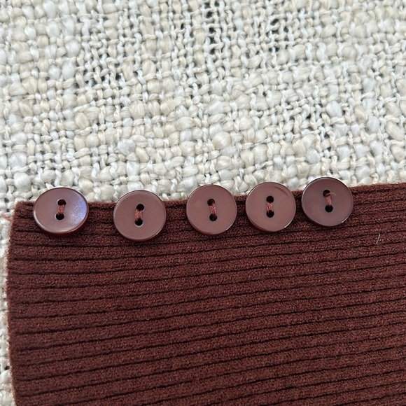 SHEIN  brown ribbed top Size XS - Picture 8 of 8